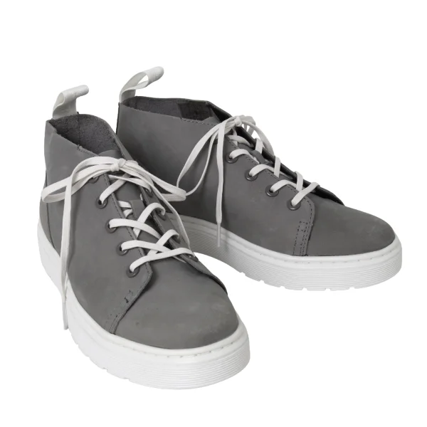 Dr.Martens BAYNES High-top Suede Sneakers Grey UK7 K-175293_001