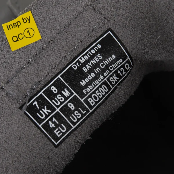 Dr.Martens BAYNES High-top Suede Sneakers K-175293_015
