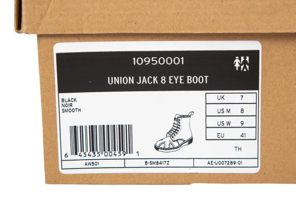 Dr.Martens 10950001 Union Jack ８ Holes Leather Boots K-175294_014