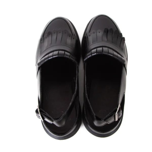 Dr.Martens VALENTINE Fringe Heel Strap Leather Shoes K-175297_009