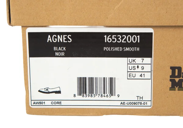 Dr.Martens AGNES Strap Leather Shoes K-175298_015