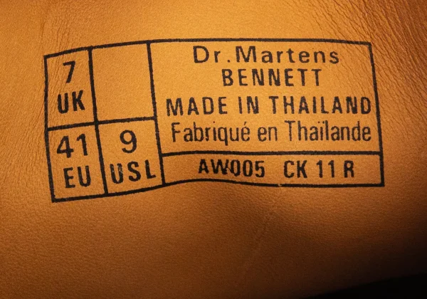 Dr.Martens BANNETT Leather Shoes K-175305_013