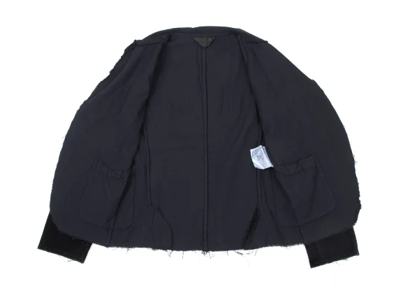 COMME des GARCONS Motif Patch Dyed Velour Jacket K-175306_009
