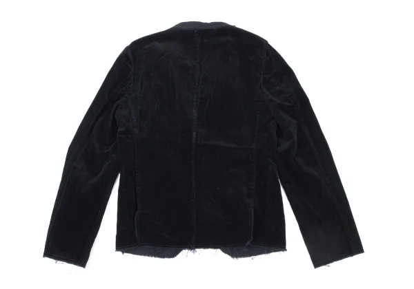 COMME des GARCONS Motif Patch Dyed Velour Jacket K-175306_010