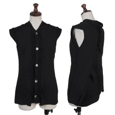 COMME des GARCONS Docking Cable Knit Vest