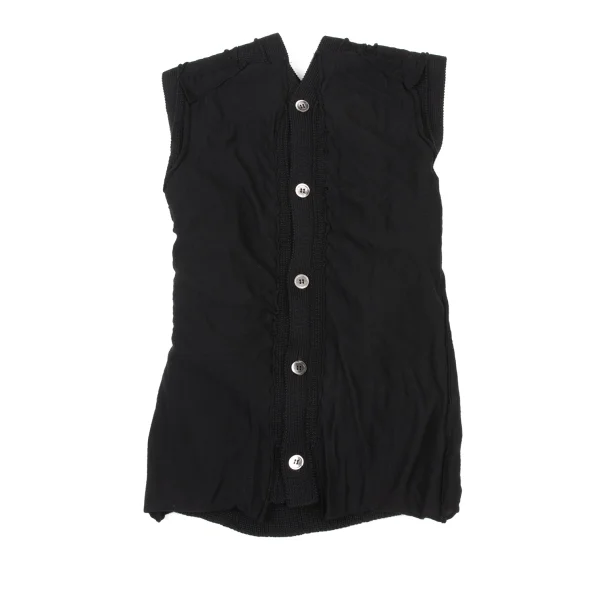 COMME des GARCONS Docking Cable Knit Vest K-175307_002