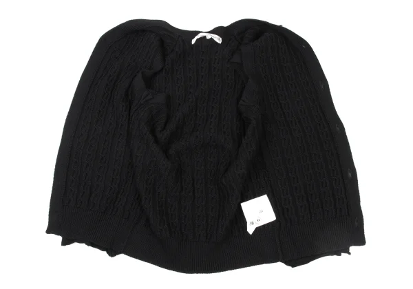 COMME des GARCONS Docking Cable Knit Vest K-175307_007