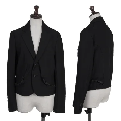 tricot COMME des GARCONS tuck Frill Wool Jacket