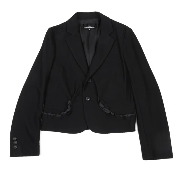 tricot COMME des GARCONS tuck Frill Wool Jacket K-175308_002