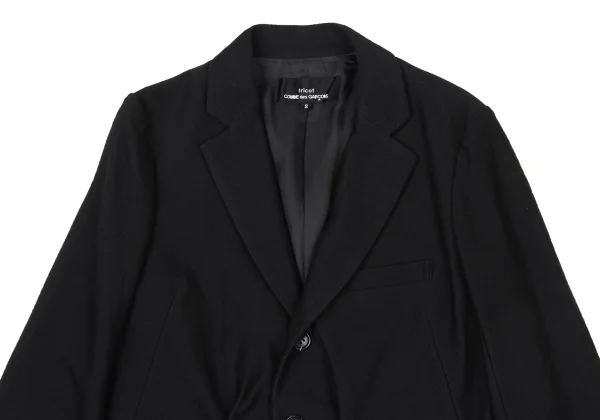 tricot COMME des GARCONS tuck Frill Wool Jacket K-175308_003