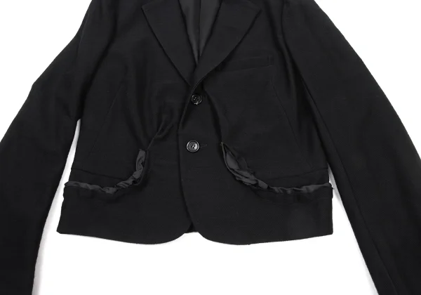 tricot COMME des GARCONS tuck Frill Wool Jacket K-175308_008