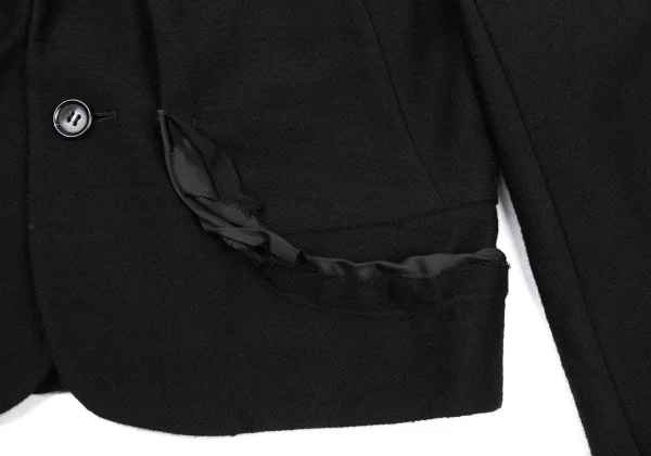 tricot COMME des GARCONS tuck Frill Wool Jacket K-175308_010