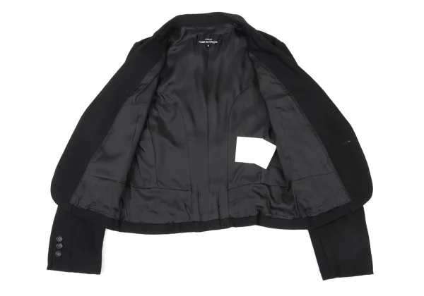 tricot COMME des GARCONS tuck Frill Wool Jacket K-175308_011