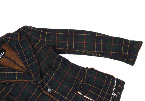 tricot COMME des GARCONS Check Knit Jacket K-175310_005