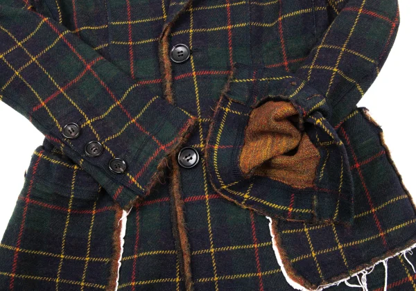 tricot COMME des GARCONS Check Knit Jacket K-175310_006