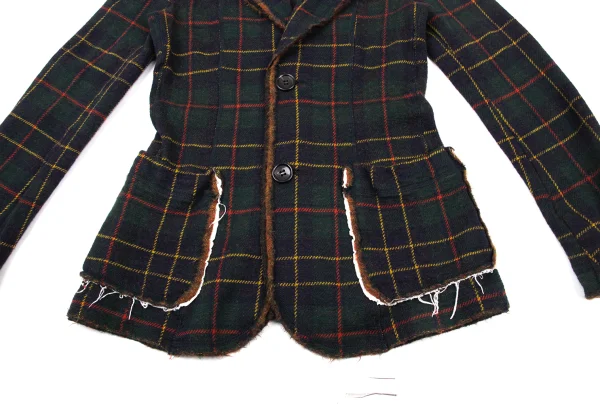 tricot COMME des GARCONS Check Knit Jacket K-175310_007