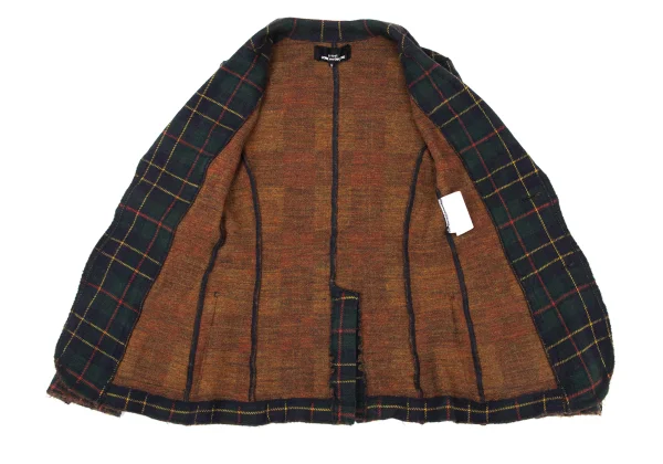 tricot COMME des GARCONS Check Knit Jacket K-175310_010