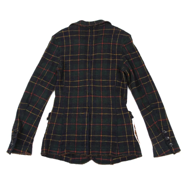 tricot COMME des GARCONS Check Knit Jacket K-175310_011