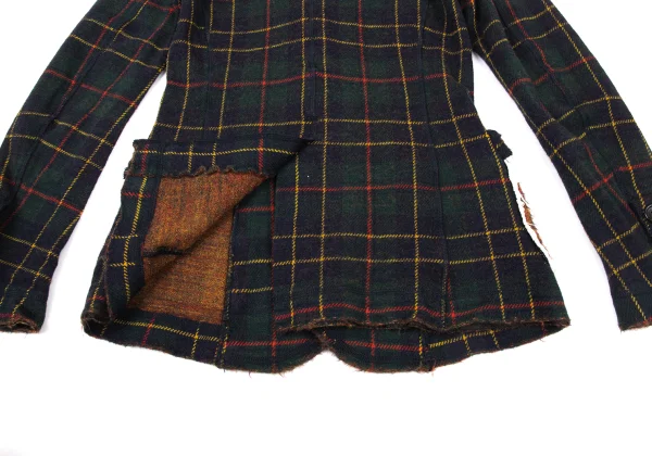 tricot COMME des GARCONS Check Knit Jacket K-175310_012