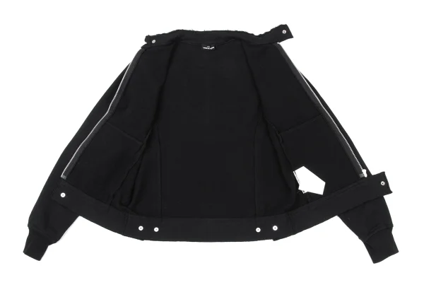 tricot COMME des GARCONS Cutting Zip-up Sweatshirt Blouson K-175312_011