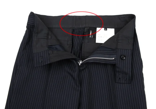 tricot COMME des GARCONS Wool Pinstripe Pants K-175315_004