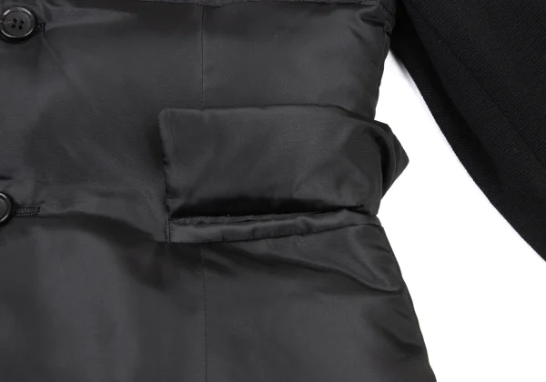 robe de chambre COMME des GARCONS Down Docking Knit Jacket K-175319_008