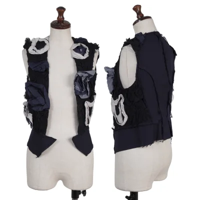 COMME des GARCONS Garment Dyed Polyester Corsage Vest