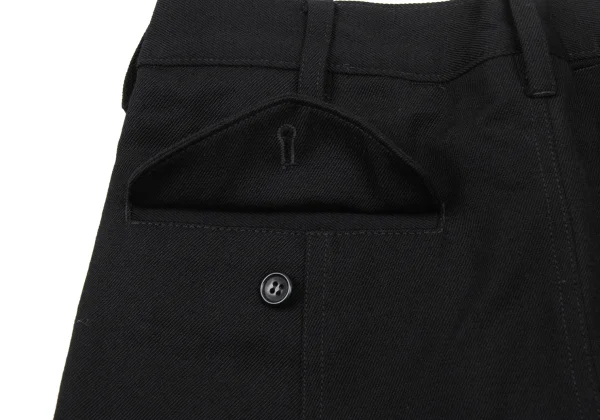 COMME des GARCONS Wool Serge Dropped Crotch Pants K-175323_009