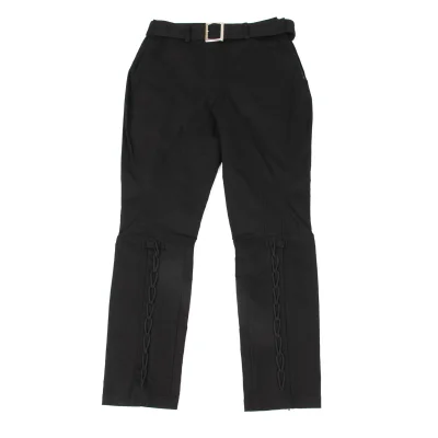 Yohji Yamamoto FEMME Embellished Hem-Zip Jodhpur Pants