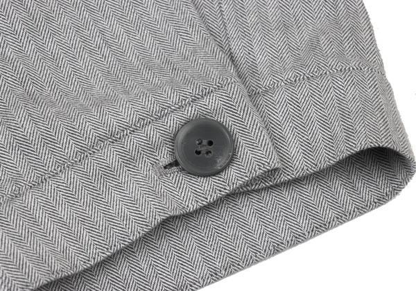 Y's Cotton Herringbone Dropped Crotch Pants K-175327_007