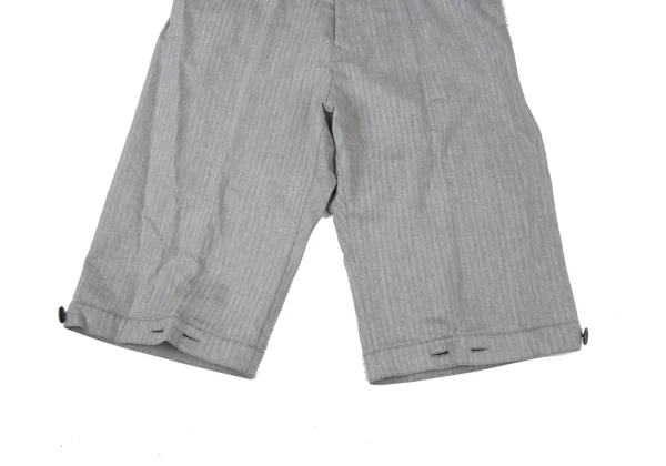 Y's Cotton Herringbone Dropped Crotch Pants K-175327_008