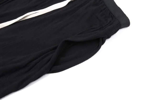 RickOwens lilies Cotton Drawstring Dropped Crotch Pants K-175328_004