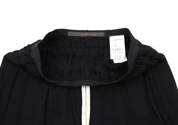 RickOwens lilies Cotton Drawstring Dropped Crotch Pants K-175328_005