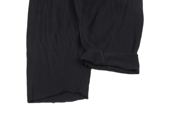 RickOwens lilies Cotton Drawstring Dropped Crotch Pants K-175328_009