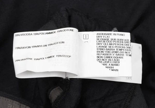 RickOwens lilies Cotton Drawstring Dropped Crotch Pants K-175328_014
