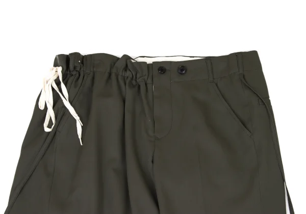 FRAPBOIS Wool Gaba Asymmetrical Wide Pants K-175330_002