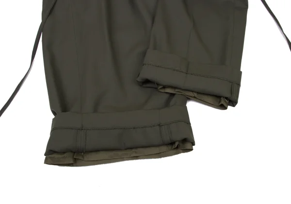 FRAPBOIS Wool Gaba Asymmetrical Wide Pants K-175330_012