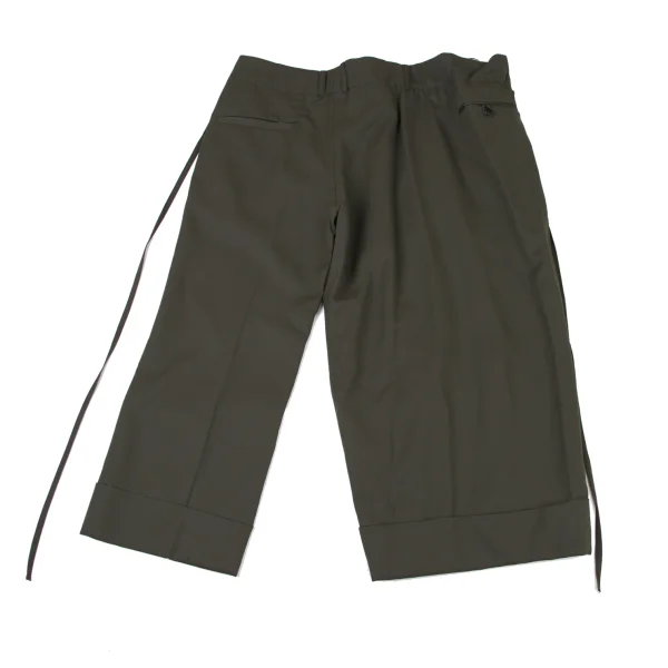 FRAPBOIS Wool Gaba Asymmetrical Wide Pants K-175330_015