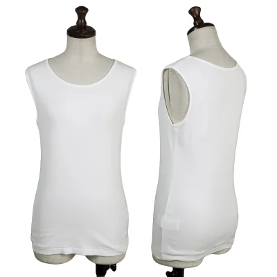 Yohji Yamamoto FEMME High-Twist Cotton Tank Top