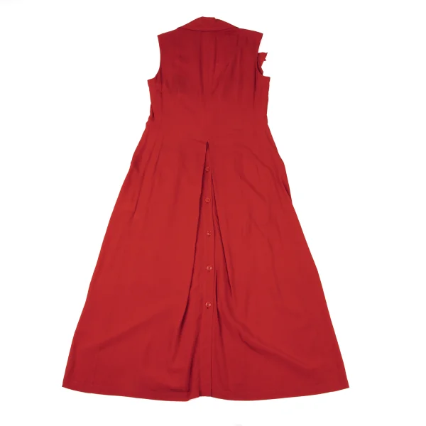 Yohji Yamamoto collections Rayon Front Drape Sleeveless Derss K-175338_014