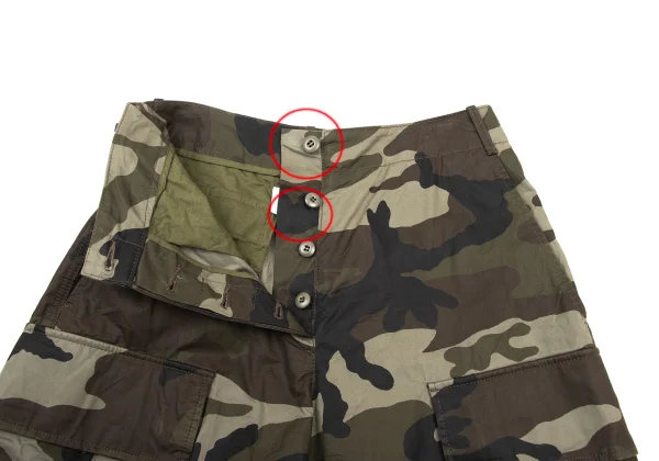 MM6 MAISON MARGIELA Camouflage Baggies Cargo Shorts K-175340_005