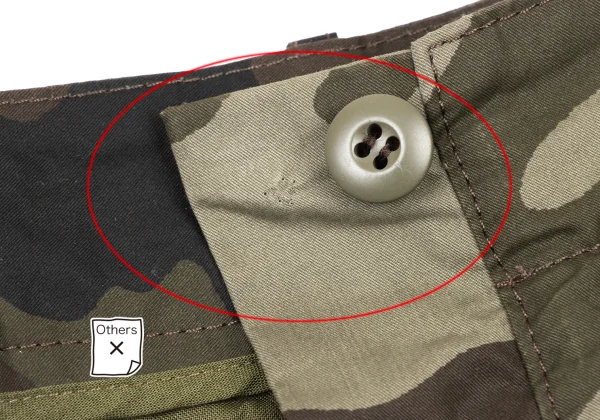 MM6 MAISON MARGIELA Camouflage Baggies Cargo Shorts K-175340_006