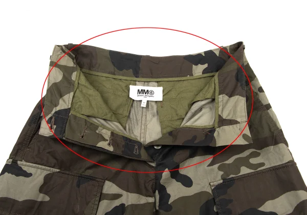 MM6 MAISON MARGIELA Camouflage Baggies Cargo Shorts K-175340_008