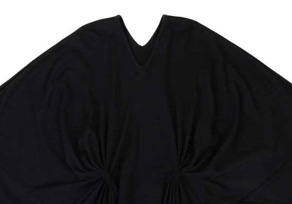 LIMI feu Wool Nylon Gather Design Dolman Top K-175343_003