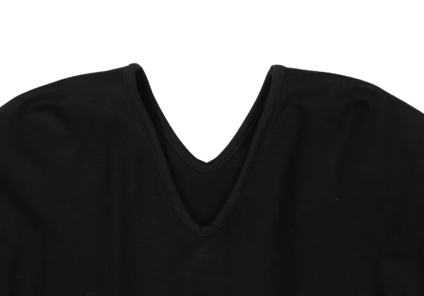 LIMI feu Wool Nylon Gather Design Dolman Top K-175343_004