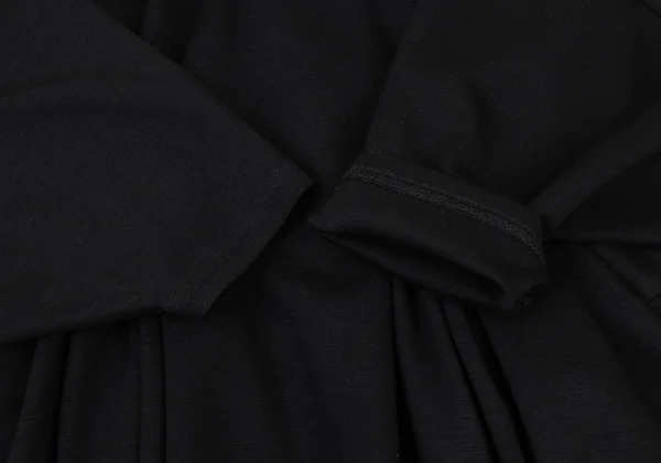 LIMI feu Wool Nylon Gather Design Dolman Top K-175343_006