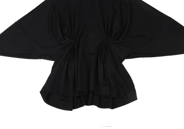 LIMI feu Wool Nylon Gather Design Dolman Top K-175343_007