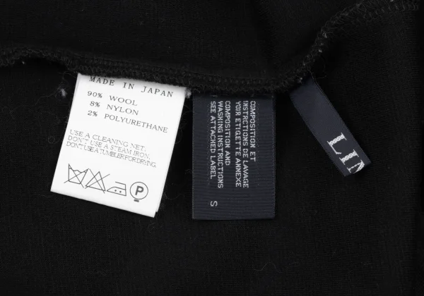 LIMI feu Wool Nylon Gather Design Dolman Top K-175343_013