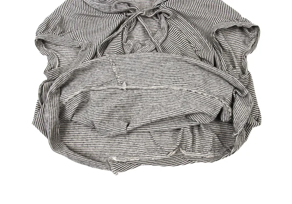 Y's Cotton Blend Cord Design Striped Top K-175346_009