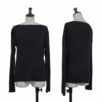 Y's Nylon Boat Neck Top